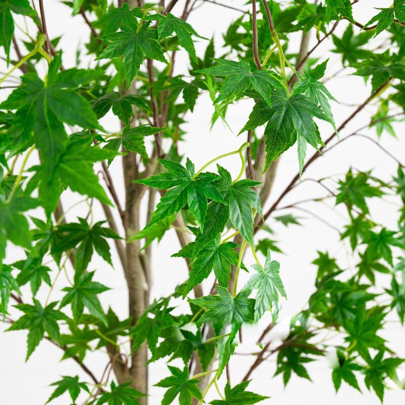 8' Artificial Maple Tree - Green