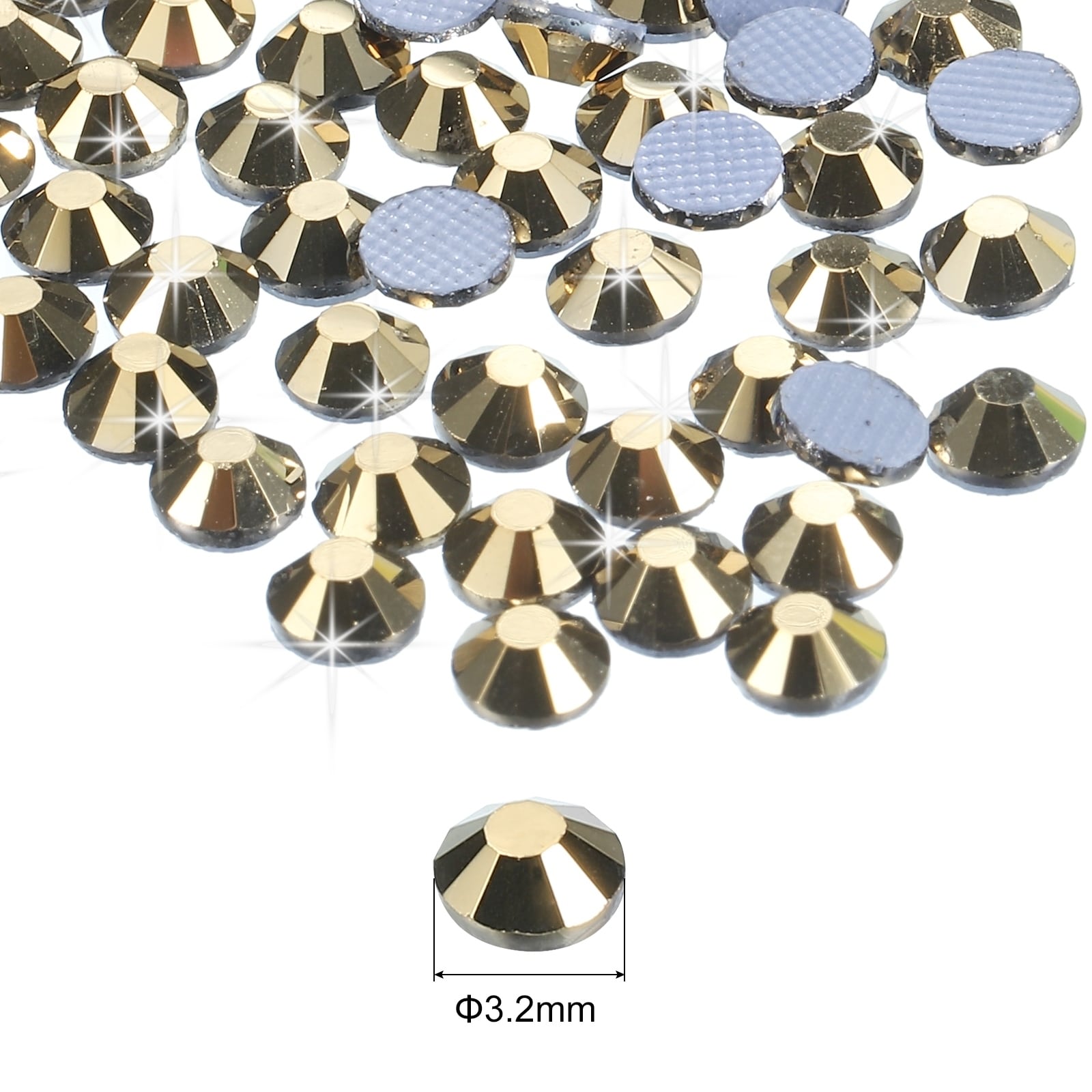 Hotfix Rhinestones Flatback Crystal Gems for Crafts Clothes DIY Decoration
