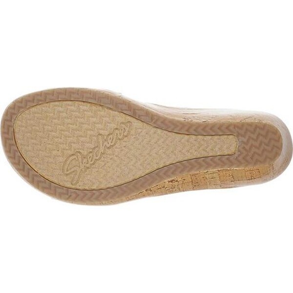 skechers beverlee high tea wedge sandal