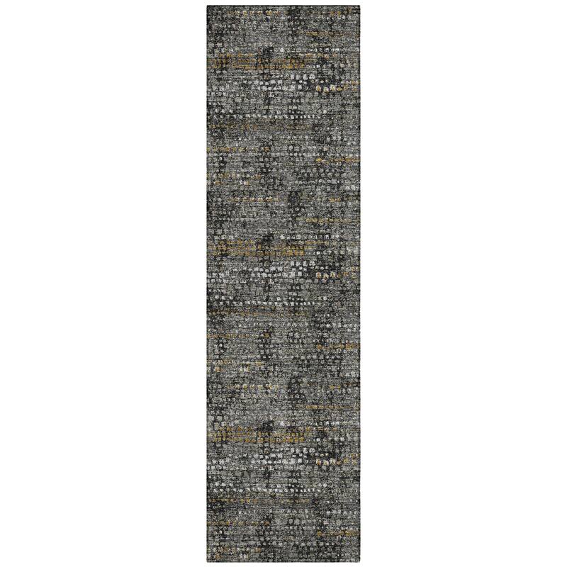 Machine Washable Indoor/ Outdoor Casual Kersey Chantille Rug