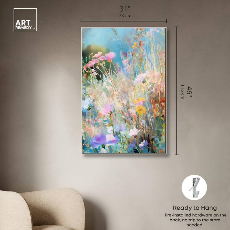 Cosmos Cascade Canvas by Art Remedy