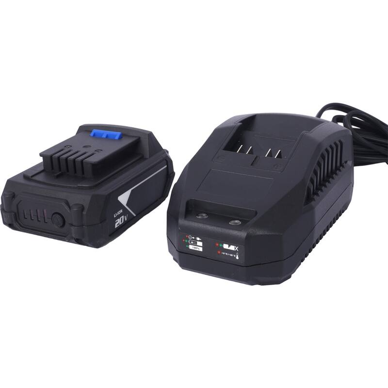 2 Speed Cordless Electric Leaf Blower with 20V Battery and Charger