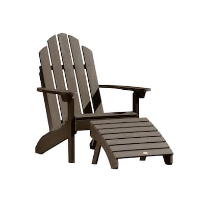Outdoor Chair and Ottoman Set