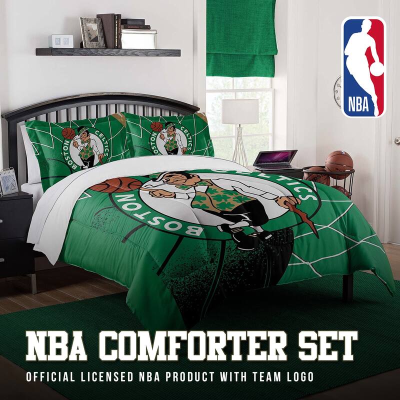 NBA Boston Celtics Officially Licenced Comforter & Sham set