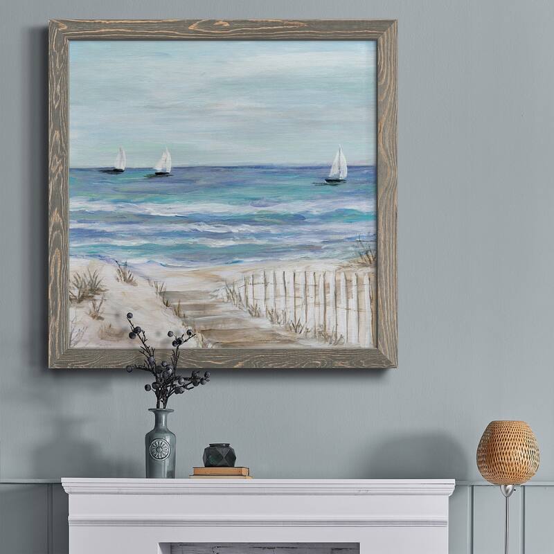 Gulf Shores III-Premium Framed Canvas - Ready to Hang