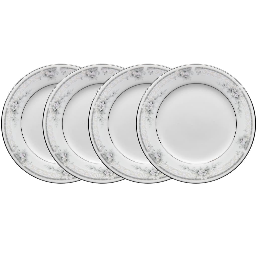 Noritake Sweet Leilani Set Of 4 Bread & Butter/Appetizer Plates, 6-1/4"