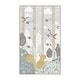 preview thumbnail 2 of 2, Ginza Six Washable Woodland Court Golden Earth Kids Rug Rectangle 2' x 3'
