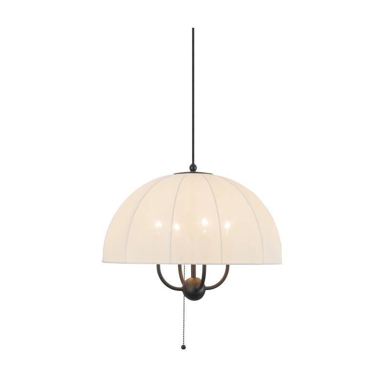 Alora Lighting PD661418 Crosby 4 Light 18" Wide Pendant - Matte Black