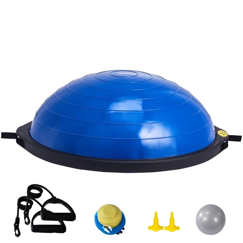 Balance Trainer Ball for Home Gym, 26" Stability Ball with Bands