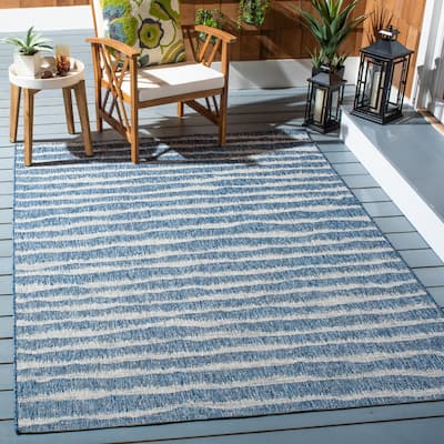 SAFAVIEH Courtyard Wilka Indoor /Outdoor Waterproof Patio Backyard Rug