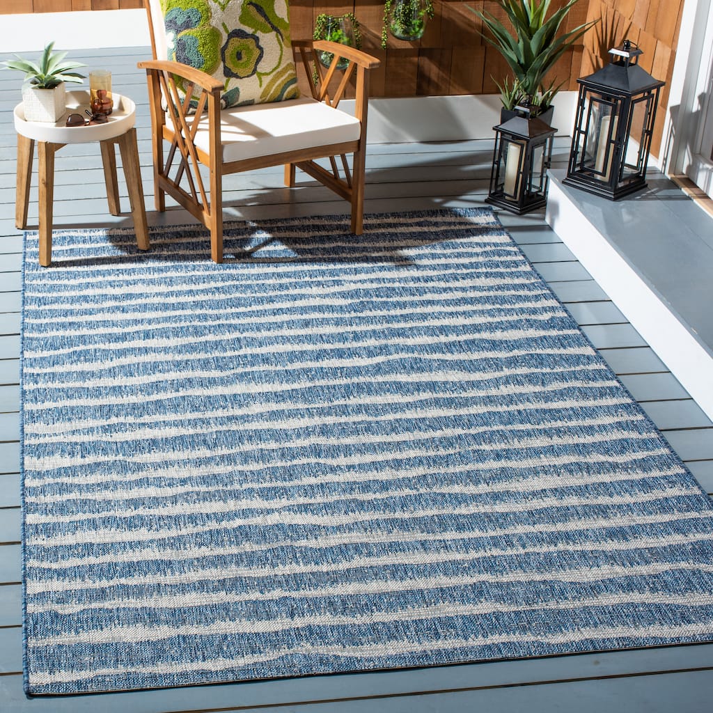 SAFAVIEH Courtyard Wilka Indoor /Outdoor Waterproof Patio Backyard Rug