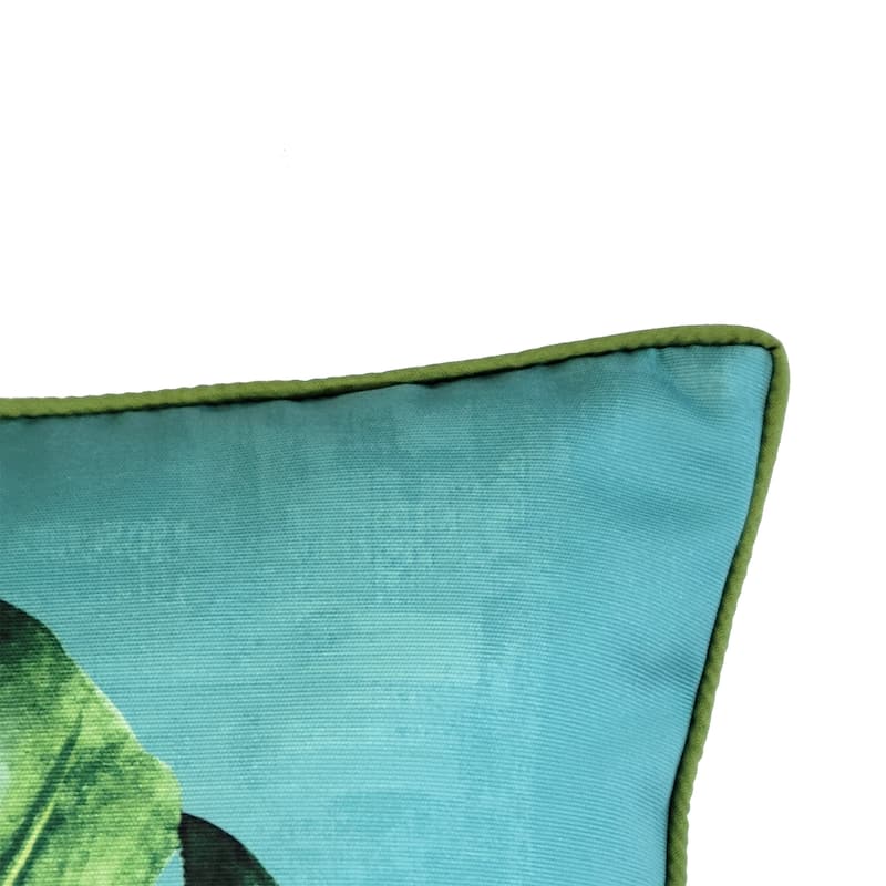 New York Botanical Garden® Indoor/Outdoor Monstera Leaf Decorative Throw Pillow 20x20, Leaf Multi