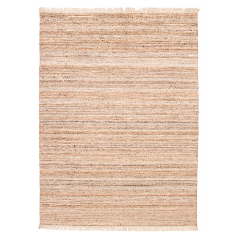 Boho Tan Kilim 5'4" x 7'6" - 5'4 x 7'6 - Tan - 5'4 x 7'6