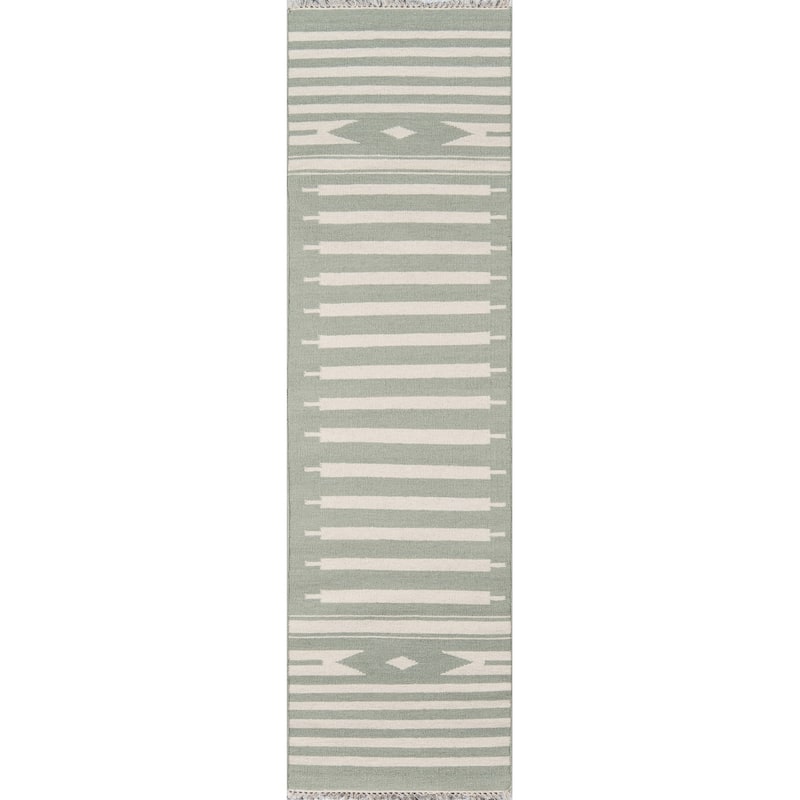 Skyline Decor Light Green Thompson Rugs in Rectangle Shape - Big