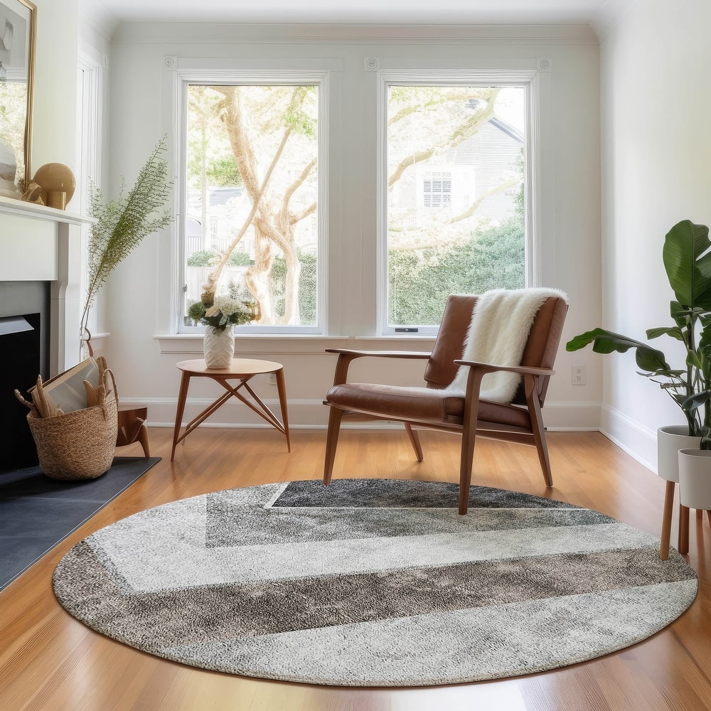 Premium Washable Super Soft Modern Ziggy Mayfield Rug