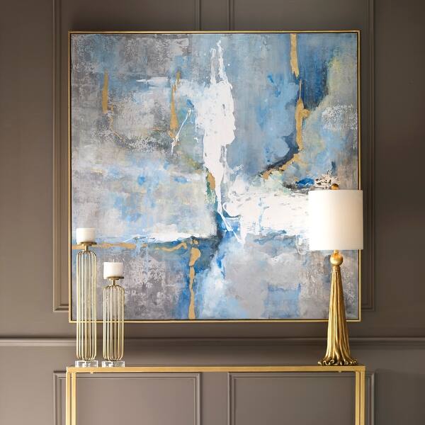 Shop Uttermost 35355 Meditation 61 X 61 Framed Abstract Painting