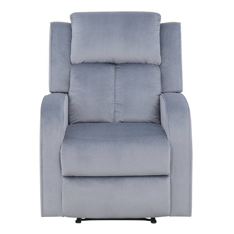 Dale Grey Fabric Upholstered Reclining Chair
