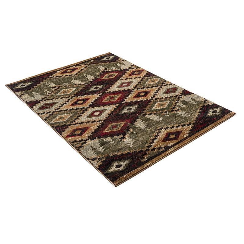 Sunset Valley Woodford Multi Lodge Area Rug