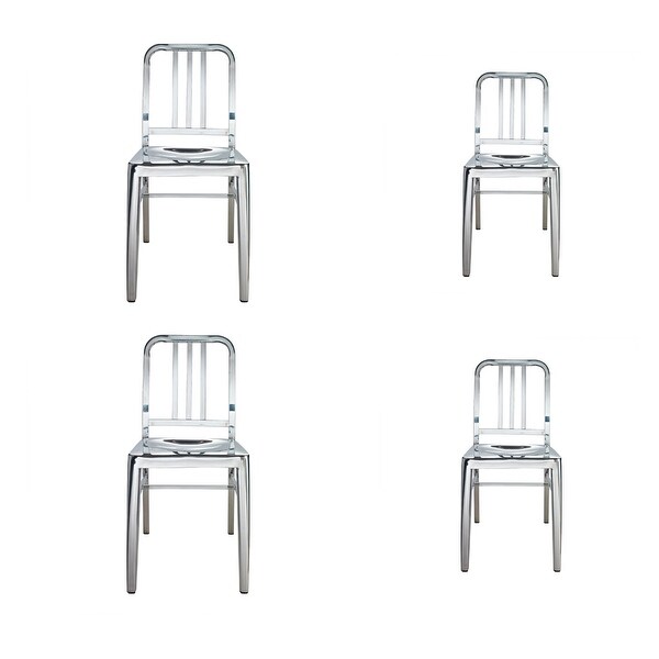 Navy Stainless Steel Chair Set of 4 Bed Bath Beyond 33579910