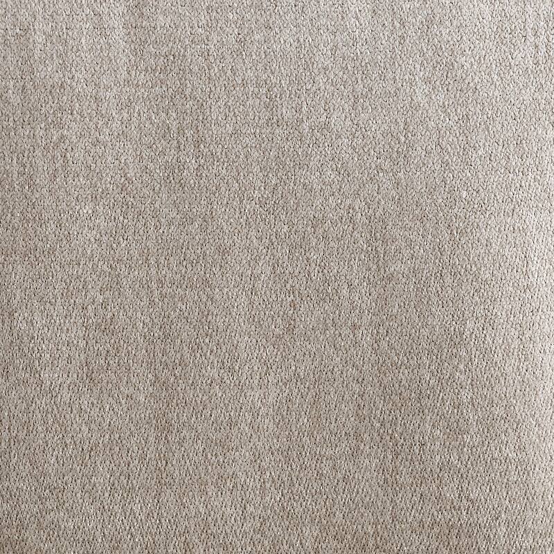 Queen Size Upholstered Platform Bed with Headboard, Chenille Fabric, No Box Spring Needed, Beige