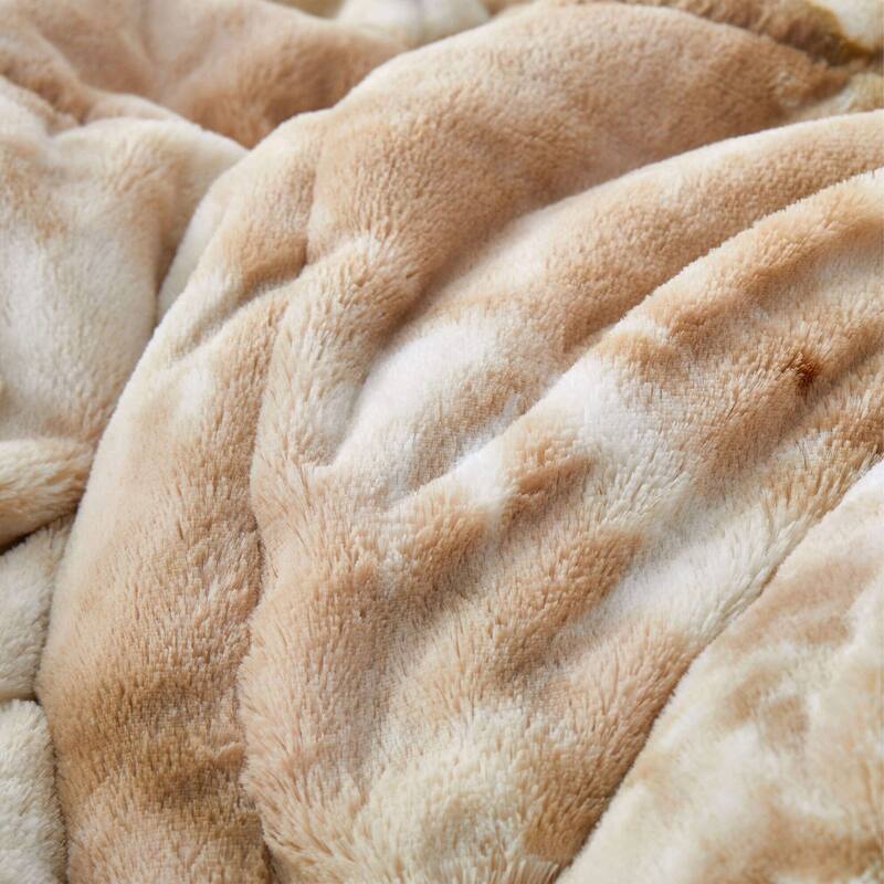 3-Piece Reversible Plush Sherpa Down Alternative Comforter Set