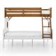 preview thumbnail 12 of 21, Furniture of America Luza 2-Piece Solid Wood Twin over Full Captain's Boat Bunk Bed and Dresser Kids Bedroom Set