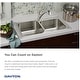 preview thumbnail 7 of 8, Elkay Dayton 25" Drop In Single Basin Stainless Steel Kitchen Sink - 3 Faucet Holes