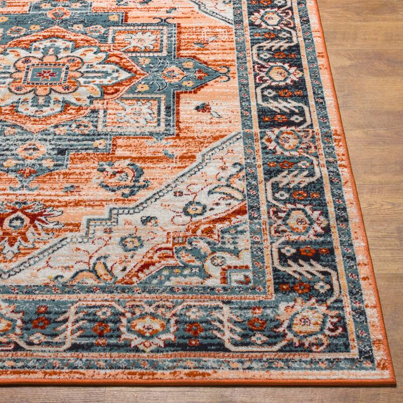 Artistic Weavers Redondo Indoor/ Outdoor Traditional Vintage Medallion Area Rug