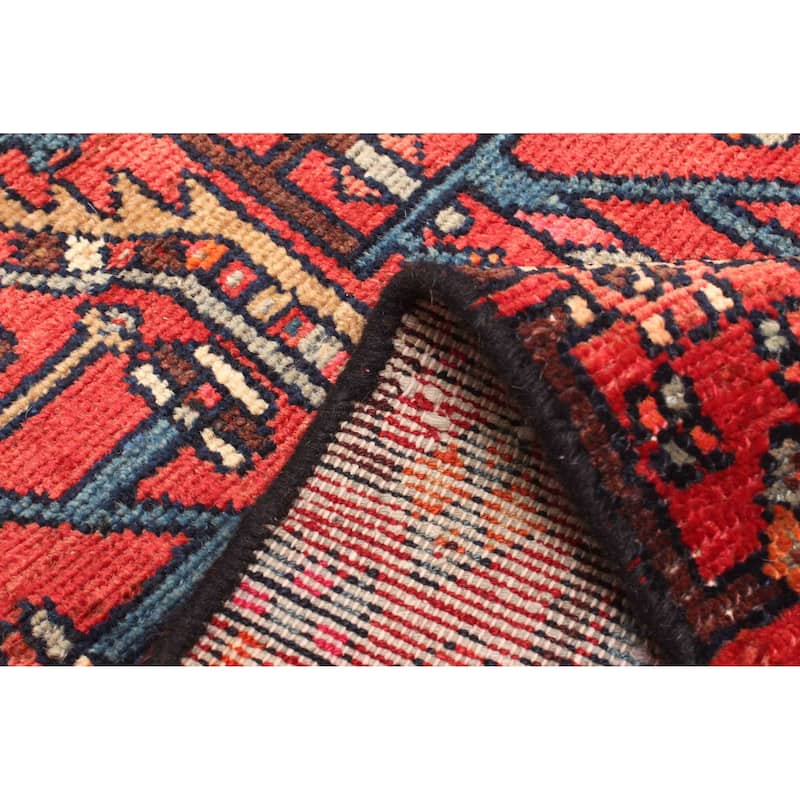 ECARPETGALLERY Hand-knotted Anadol Red Wool Rug - 4'2 x 6'5