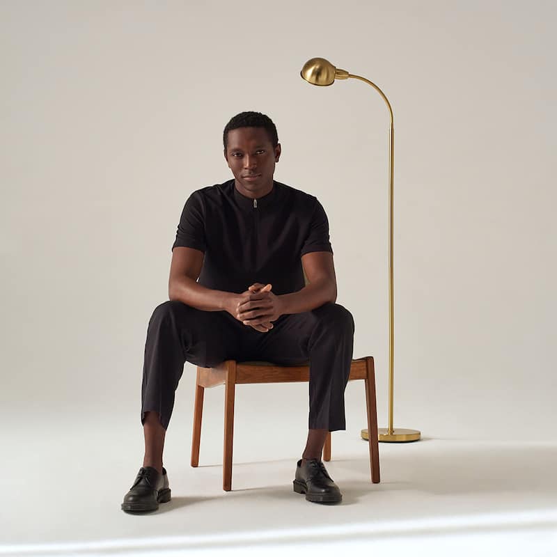Brightech Regent 68 in. Antique Brass Industrial Height Adjustable Gooseneck LED Floor Lamp with Brass Metal Bowl Shade