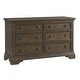 preview thumbnail 2 of 2, Olivia 6-Drawer Dresser Rosewood