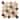 3" Arabesque Marble Mosaic Tiles - 1 Case (10 Sheets)