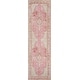 preview thumbnail 27 of 26, Momeni Isabella Vintage Traditional Medallion Area Rug 2'7" x 8' Runner - Pink