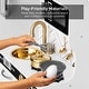 preview thumbnail 4 of 5, Pretend Play Kitchen Wooden Toy Set for Kids with 11 Accessories