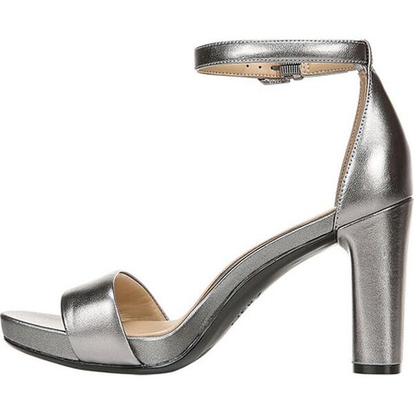 naturalizer pewter sandals