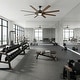 preview thumbnail 4 of 19, 72" Large Ceiling Fan with 3CCT Dimmable LED Light and Remote(8 Reversible Blades）