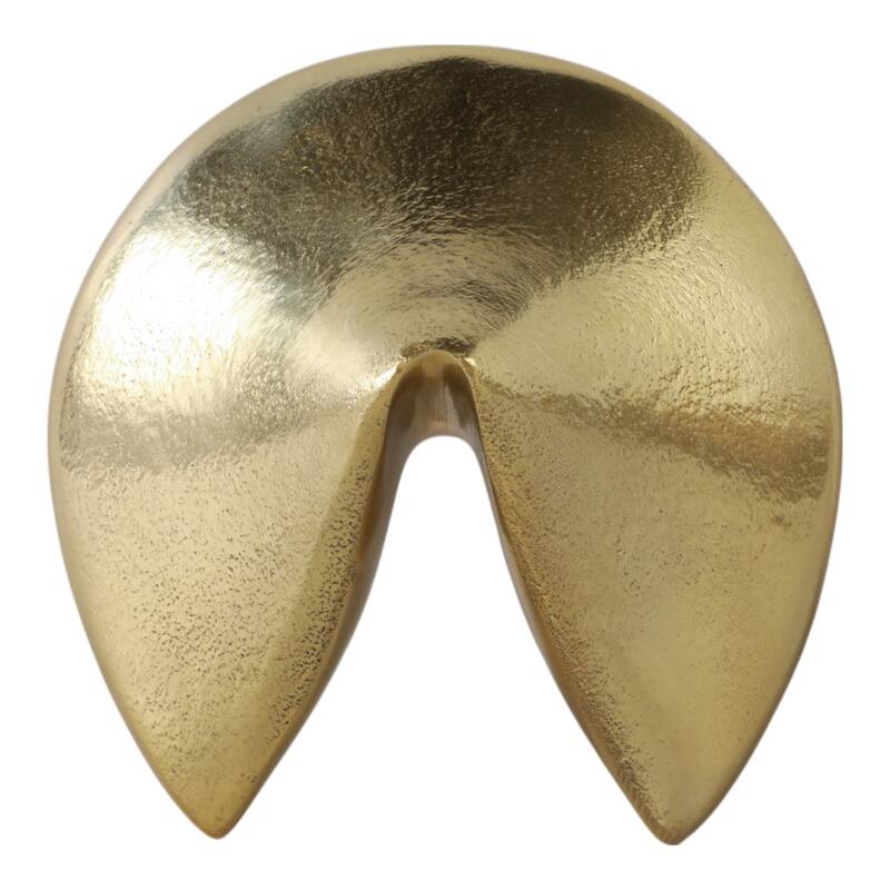 Aluminum Figurine Modern Design Decorative Accent - Gold - 5.0"