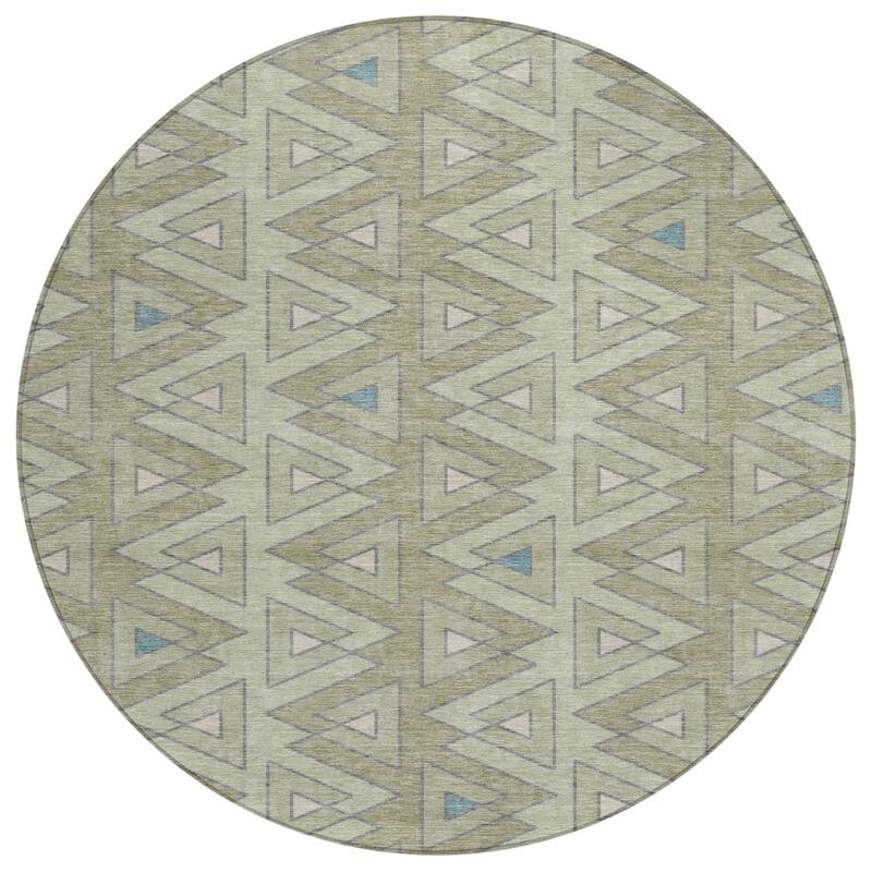 Machine Washable Indoor/ Outdoor Global Lyons Chantille Rug