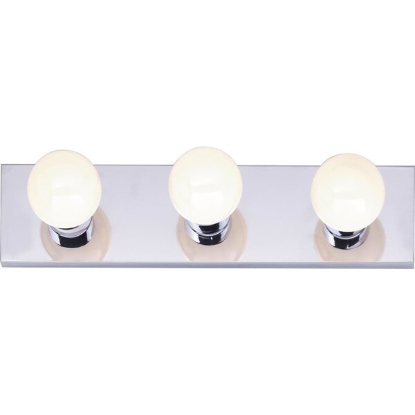 Nuvo Lighting 77/192 3-Light 18" Wide Vanity Strip - ADA Compliant - Polished chrome