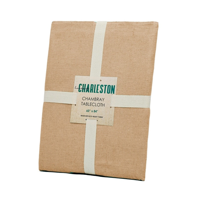 Charleston Woven Cotton Rich Tablecloth
