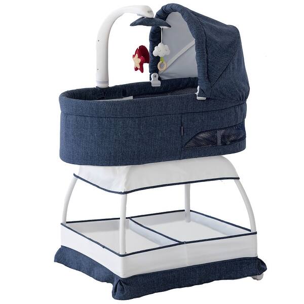 slide 2 of 6, TruBliss Sweetli Nurture Bassinet - Multi