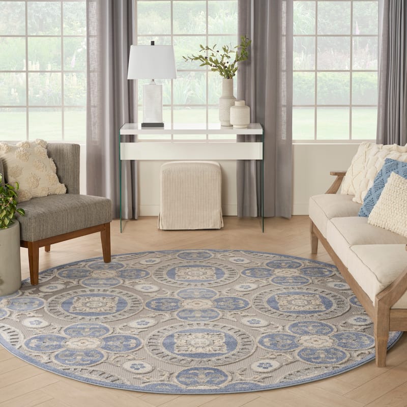 Nourison Aloha Indoor/outdoor Geometric Area Rug