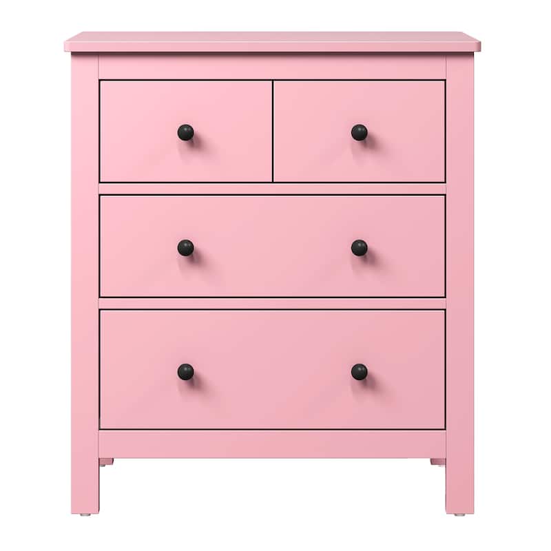 3-Drawer Dresser for Bedroom, Living Room & Entryway - Pink