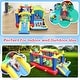 preview thumbnail 4 of 10, 7 in 1 Inflatable Bounce House with Ball Pit