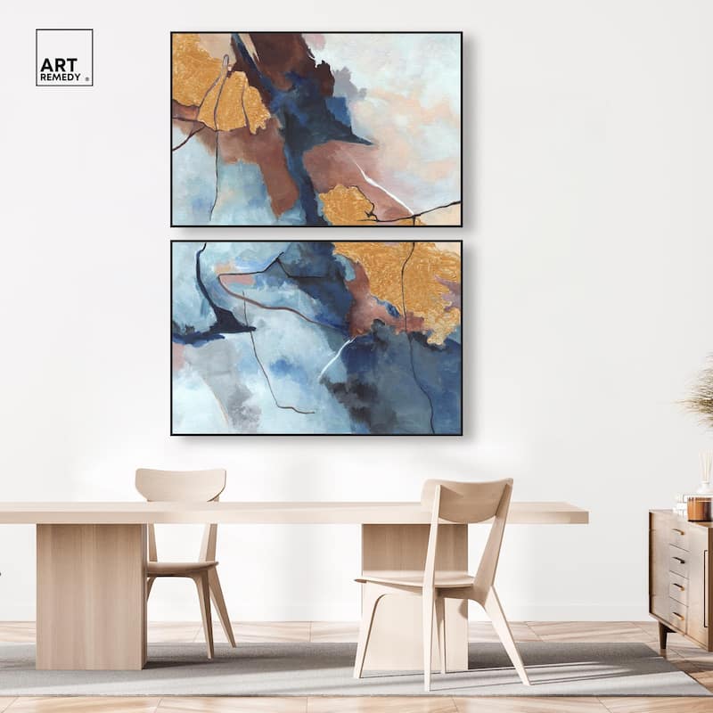 Heaven and Earth Canvas Set of 2 by Art Remedy