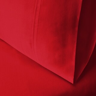 Egyptian Cotton 300 Thread Count Solid Pillowcase by Superior - (Set of 2)