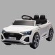 preview thumbnail 7 of 16, Kids Audi SQ8 Ride-On Car, 12V Battery, 2.4G Remote Control, 3-Speed Adjustments, LED Lights & Suspension. White