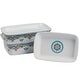 preview thumbnail 2 of 1, Euro Ceramica Zanzibar 3 Piece Stoneware Rectangular Baking Dishes Set