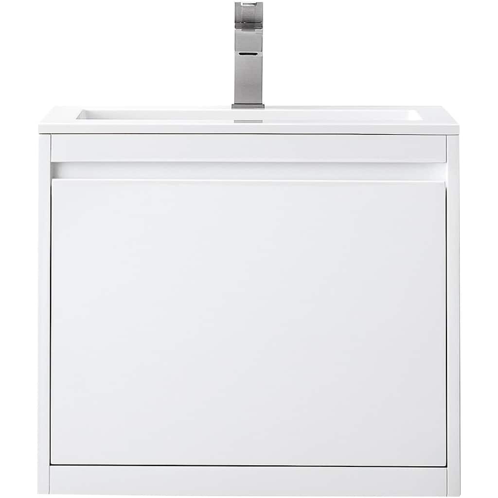 James Martin Vanities 805-V23.6-GW Mantova 24" Wall Mounted Single