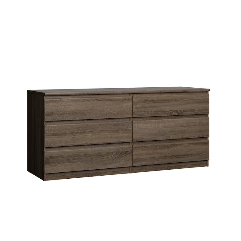 Porch & Den McKellingon 6-drawer Double Dresser